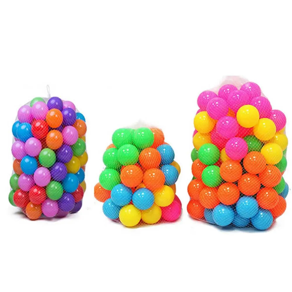 100 Eco-Friendly Outdoor Soft Plastic Pit balls