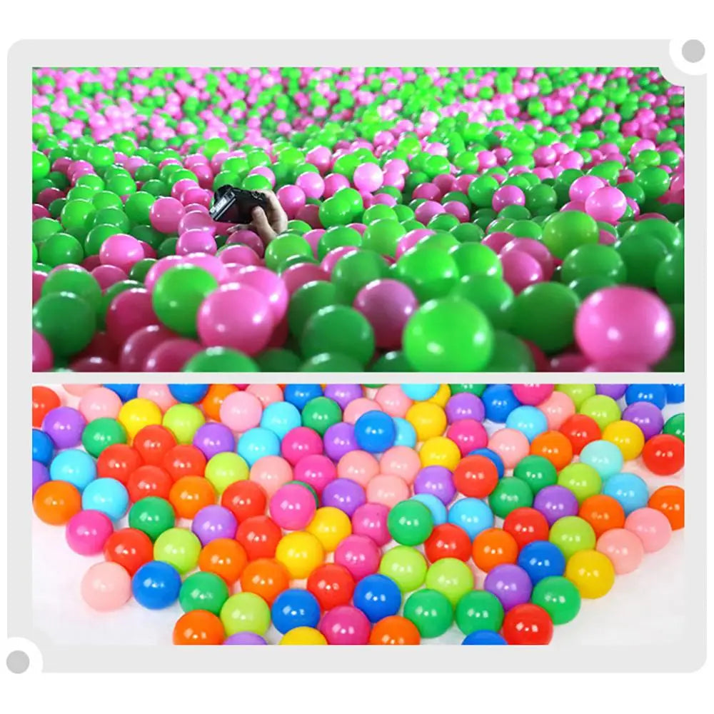 100 Eco-Friendly Outdoor Soft Plastic Pit balls