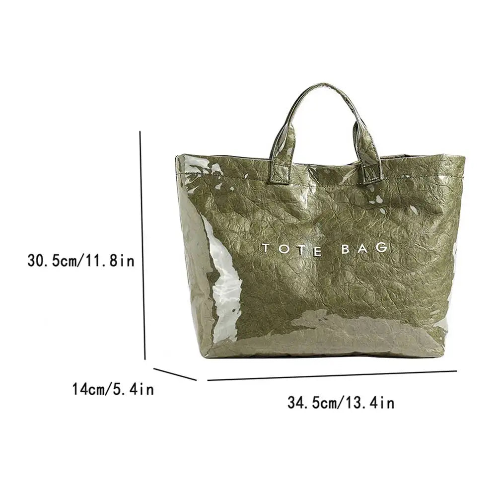 2025 New Fashion Tote Bag for Women Large Capacity Top-Handle Bag Slouchy Daily Commuter Bag Ladies High Quality Grocery Handbag