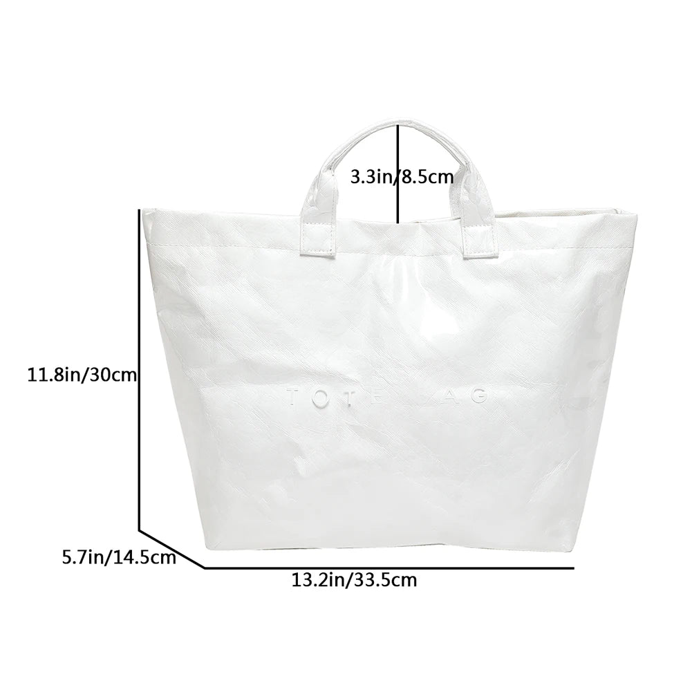2025 New Fashion Tote Bag for Women Large Capacity Top-Handle Bag Slouchy Daily Commuter Bag Ladies High Quality Grocery Handbag