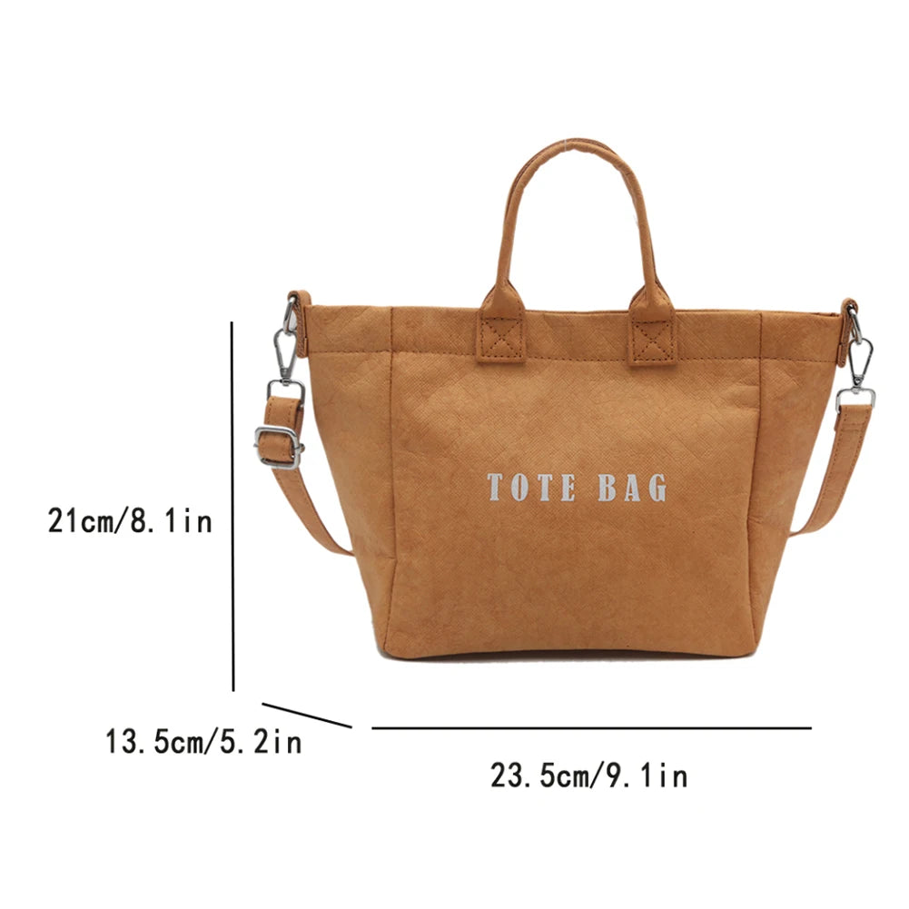 2025 New Fashion Tote Bag for Women Large Capacity Top-Handle Bag Slouchy Daily Commuter Bag Ladies High Quality Grocery Handbag