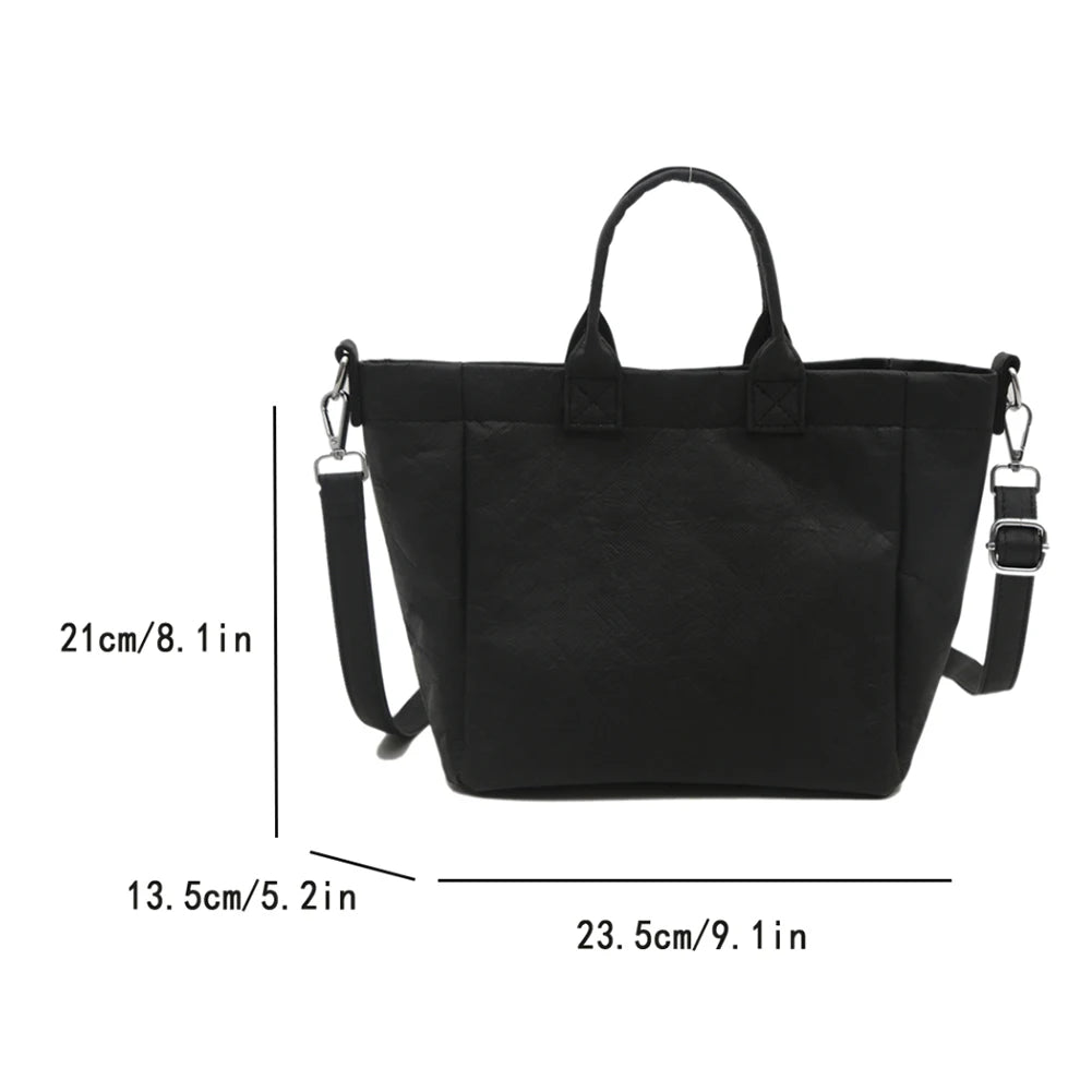 2025 New Fashion Tote Bag for Women Large Capacity Top-Handle Bag Slouchy Daily Commuter Bag Ladies High Quality Grocery Handbag