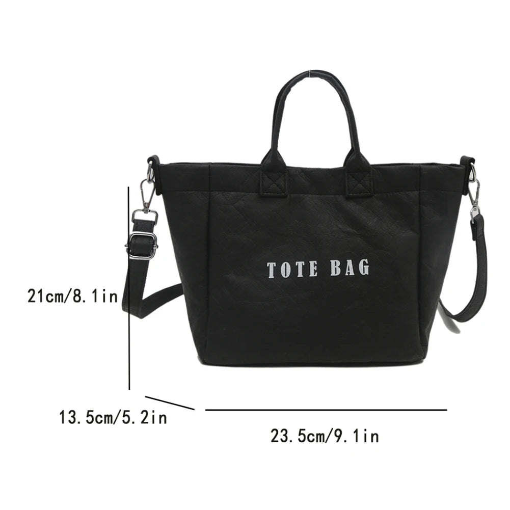 2025 New Fashion Tote Bag for Women Large Capacity Top-Handle Bag Slouchy Daily Commuter Bag Ladies High Quality Grocery Handbag